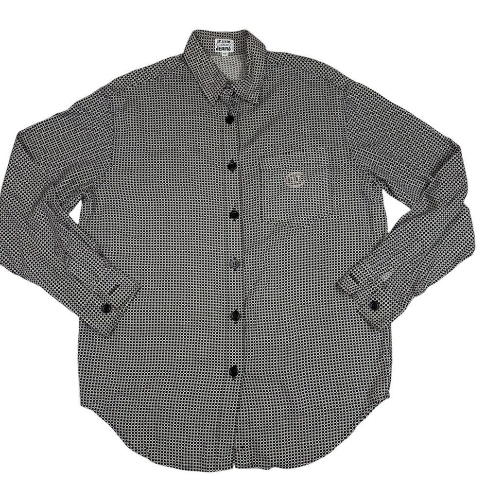 Vintage iceberg jeans women’s blouse size small 40 Rare